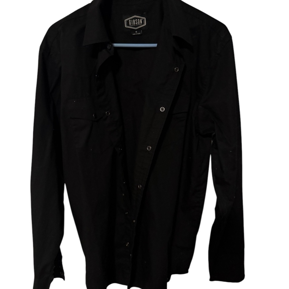 Gibson Men's Black Pearl Snap